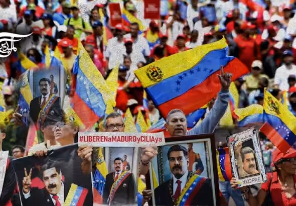 Bolivarian strength comes through unity. Photo: Al Mayadeen.