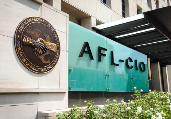 AFL-CIO Headquarters in Washington DC. Photo: Matt Popovich/Flickr/file photo.