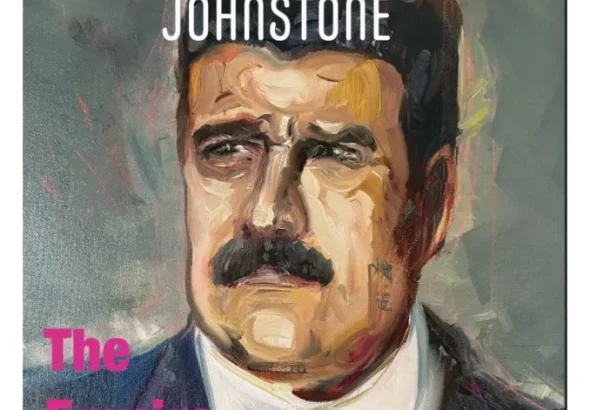 Portrait of President Nicolas Maduro, by Caitlin Johnstone.