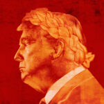 Graphic illustration comparing Donald Trump to Julius Caesar. Photo: Getty/iStock via Politico.