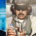 Composite image of US President Trump and Venezuela's President Nicolás Maduro held in bondage aboard the USS Iwo Jima. The latter image was posted by Trump on his Truth Social network on January 3, 2026, and has been shared by numerous mainstream media outlets.