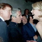 Donald Trump, Ingrid Seynhaeve, and Jeffrey Epstein in 1997 in New York, USA: One of the 80 images published on December 12, 2025, from the 95,000 photographs requested by subpoena by the US House Committee on Oversight and Reform. Credit: Epstein Estate/House Oversight/Zuma Press/ContactoPhoto.