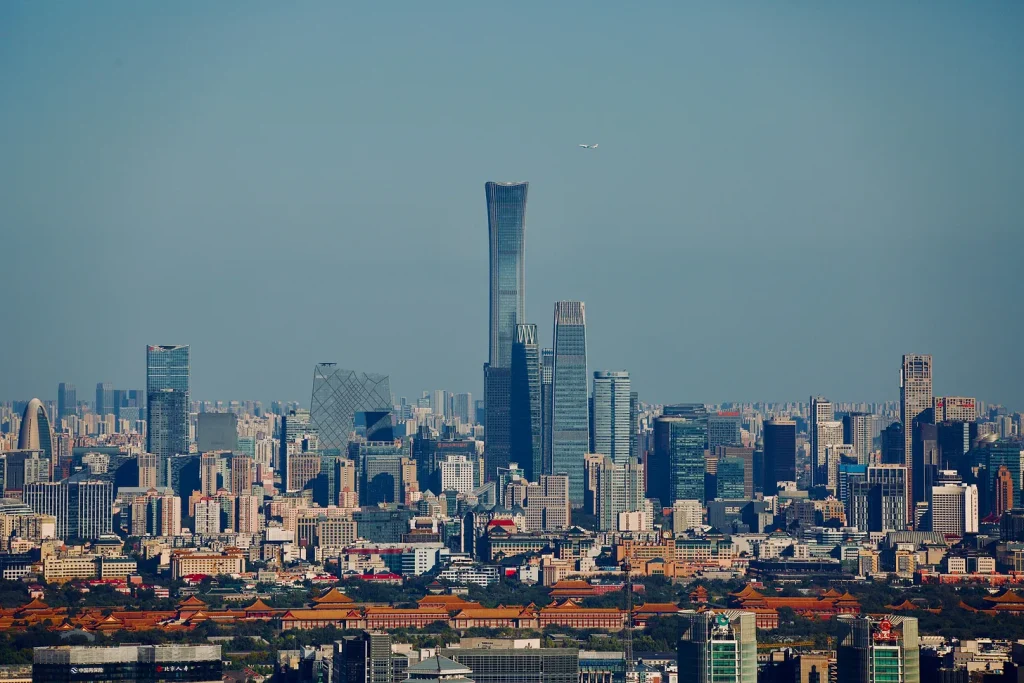 Blue skies in Beijing — a product of China’s green development. Photo: JZ Guo/Pexels.
