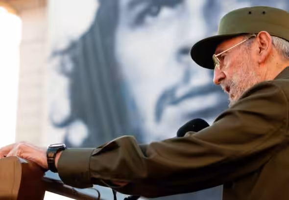 Fidel Castro. Photo: Roberto Chile.