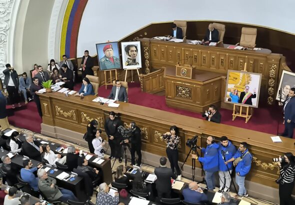 Venezuelan National Assembly discusses the Law of Amnesty for Democratic Coexistence, February 12, 2026. Photo: AVN.