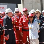 Venezuelan Acting President Delcy Rodríguez and US Energy Secretary Chris Wright tour the installations of the PDVSA-Chevron joint venture in the Orinoco Belt. Photo: Vice Presidency of Venezuela.