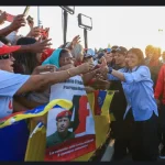 Venezuelan Acting President Delcy Rodríguez meets the people at an event in Angostura del Orinoco municipality, February 5, 2026. Photo: VTV.