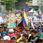 Venezuelan government supporters have taken to the streets to protest against the US attack and presidential kidnapping. Photo: Presidential Press.