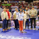 Delcy Rodríguez inaugurates the National Meeting on Community Economy at the Poliedro de Caracas. Photo: Presidential Press Office.
