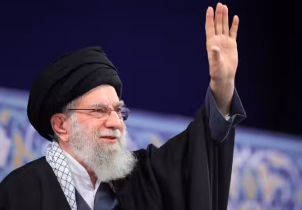 The martyred leader of Iran, Sayyed Ali Khamenei. File photo.