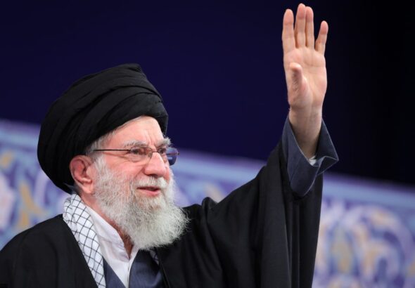 The martyred leader of Iran, Sayyed Ali Khamenei. File photo.