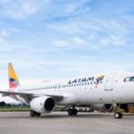 LATAM plane on the runway. File photo.