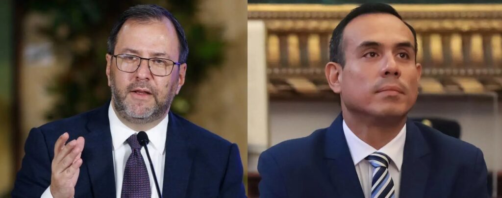 Venezuelan Foreign Minister Yván Gil (left) and Peruvian President José Jerí (right). Photo: Telesur/EFE.