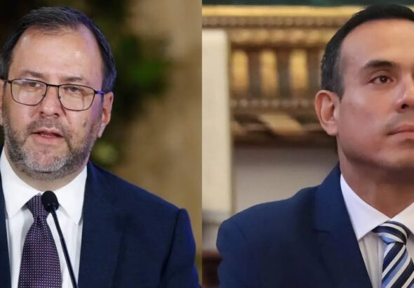 Venezuelan Foreign Minister Yván Gil (left) and Peruvian President José Jerí (right). Photo: Telesur/EFE.