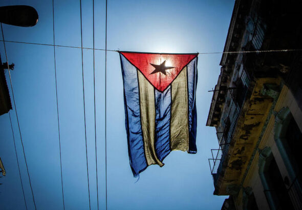 The Cuban flag. Photo: cubadebate.cu.