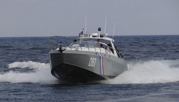 Cuban coast guard boat. Photo: Cuba Debate.