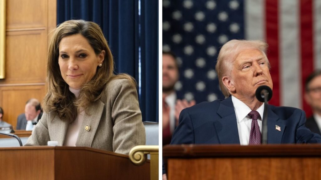 US Rep Maria Elvira Salazar and US President Donald Trump. Photo: Official Pages.