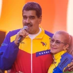 Venezuelan President Nicolás Maduro and his wife, National Assembly Deputy Cilia Flores, at a public event. Photo: EFE/file photo.