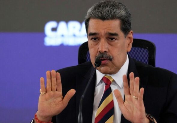 President Nicolás Maduro. Photo: AP/Ariana Cubillos.