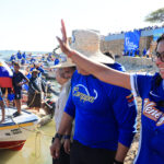 Venezuelan Acting President Delcy Rodriguez during a working activity with people working in the fishing industry in Carirubana, Falcon state, on Saturday, March 14, 2026. Photo: Venezuelan Presidential Press.