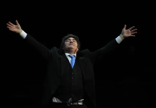 Argentine President Javier Milei. Photo: EFE.