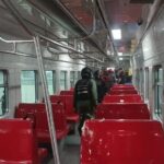 Rescue teams at the Simón Bolívar station in La Rinconada following the railway accident on March 15, 2026.Photo: Telesur/4F.