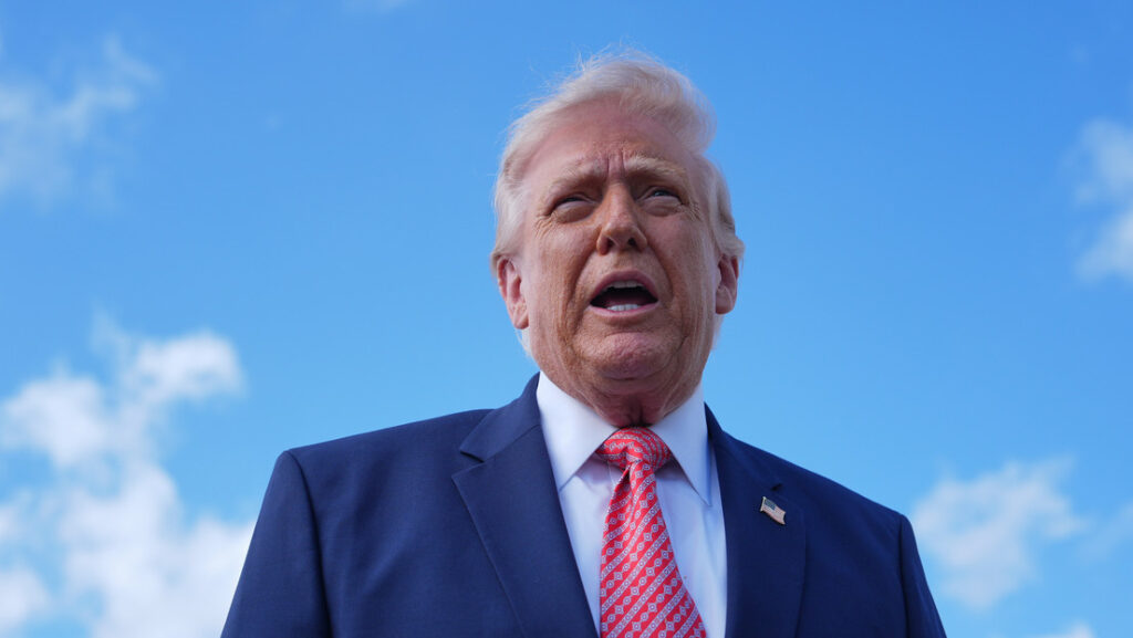 US President Donald Trump. Photo: Mark Schiefelbein/AP/file photo.