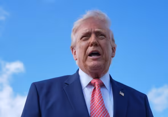 US President Donald Trump. Photo: Mark Schiefelbein/AP/file photo.