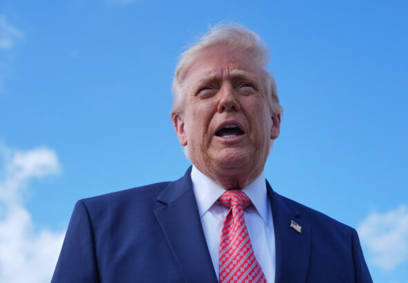 US President Donald Trump. Photo: Mark Schiefelbein/AP/file photo.