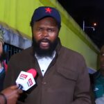 Booker Ngesa Omole, general secretary of the Communist Party Marxist - Kenya, giving statements to the press. File photo.