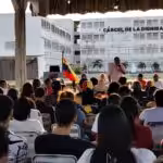 Event held at the Prison of Dignity in Simón Bolívar municipality, Miranda state, commemorating 32 years of the liberation of Commander Hugo Chávez from the prison. Photo: Airamy Carreño Espejo.