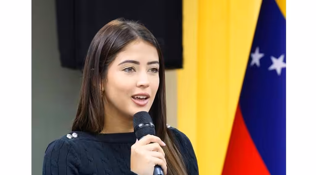 Venezuelan Minister for Tourism Daniella Cabello. File photo.