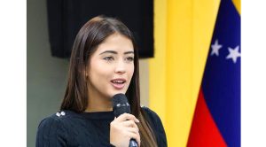 Venezuelan Minister for Tourism Daniella Cabello. File photo.