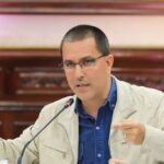 The president of the Special Monitoring Commission for the Amnesty Law for Democratic Coexistence, Jorge Arreaza. File photo.