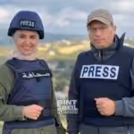 Lebanese journalists Fatima Ftouni and Ali Shoeib, assassinated by the Zionist entity on March 28, 2026. Photo: Bint Jbeil Platforms.