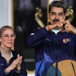 Venezuelan President Nicolás Maduro and First Lady Cilia Flores. File photo.
