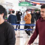 Repatriated Venezuelan migrants passing migration control at the Simón Bolívar International Airport in Maiquetía, La Guaira state, on Monday, March 16, 2026. Photo: IG/@minjusticia_ve.