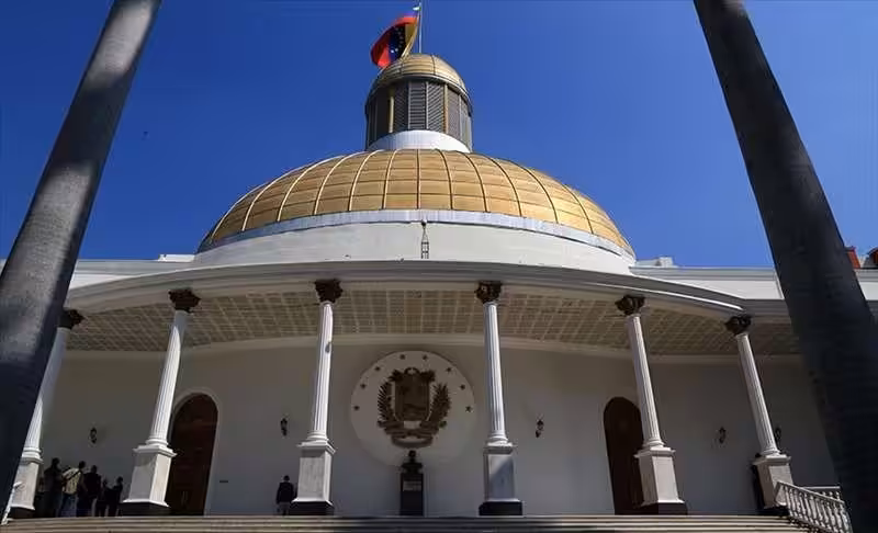 The Federal Legislative Palace, headquarters of the National Assembly of Venezuela. File photo.