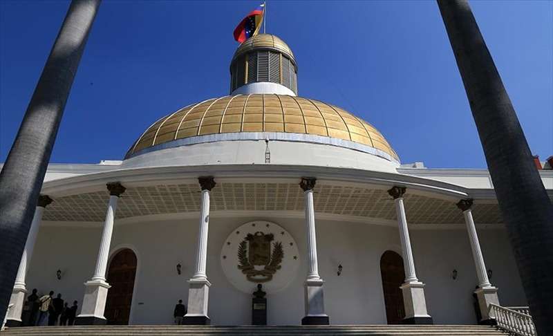 The Federal Legislative Palace, headquarters of the National Assembly of Venezuela. File photo.