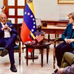 The US Chargé d’Affaires, Laura Dogu, visiting the National Assembly along with the delegation from the US Senate Foreign Relations Committee. Photo: Telegram.