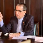 National Assembly special commission president Jorge Arreaza. Photo: Telesur.