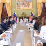 Meeting of Venezuelan Acting President Delcy Rodríguez with new diplomats to be appointed in the United States. Miraflores Palace, March 24, 2026. Photo: Venezuela's Presidential Press.