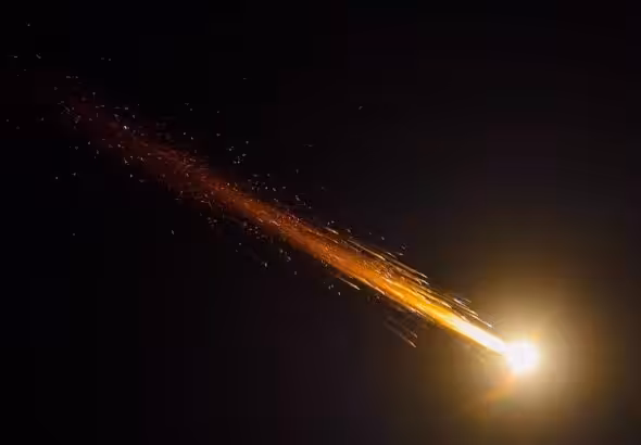 Picture taken during the Islamic Revolution Guards Corps (IRGC)'s ongoing Operation True Promise 4 against hostile targets, which began on February 28, 2026. Photo: PressTV/file photo.