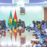 Burkina Faso's President Ibrahim Traore in a cabinet meeting in March 2026. Photo: Burkina Faso Presidency.