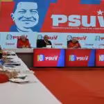 PSUV press conference in Caracas on March 9, 2026. Photo: Ministry of the Interior, Justice and Peace.