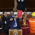 The mining law was approved in the National Congress of Venezuela this Thursday. Photo: Ronald Peña R,/EFE.