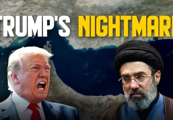 US Dictator Donald Trump (Left) and a Leader of the Free World Mojtaba Khamenei (Right). Photo: MintPress News.