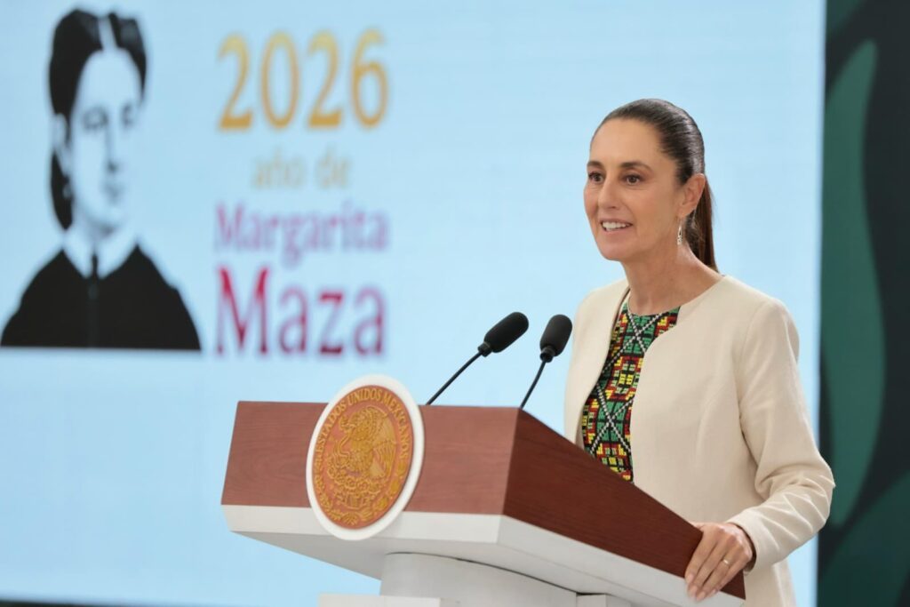 Mexican President Claudia Sheinbaum. X/ @NewsDigitalesAr.