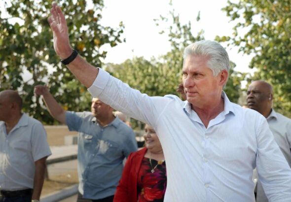 Cuban President Miguel Díaz-Canel Bermúdez. Photo: EFE.
