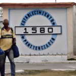 A person walks outside Penitentiary Establishment 1580 on Friday, April 3, 2026, in Havana, Cuba. Photo: Ernesto Mastrascusa/EFE.